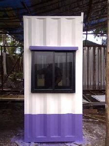 Steel Rectangular Security Cabins