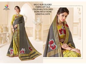 Ladies Patch Work Saree