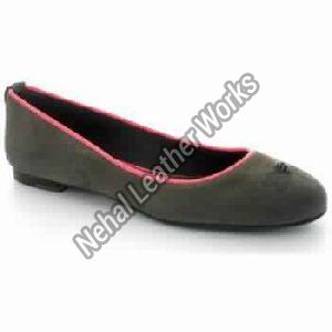 Ballerina Gray Flora Women Shoes
