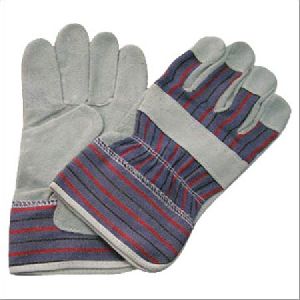 Single Palm Leather Working Gloves