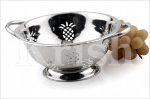 Deep Colander With Pineapple Cuttings