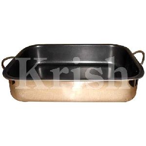 Non Stick Rectangular Roasting Tin With Handle