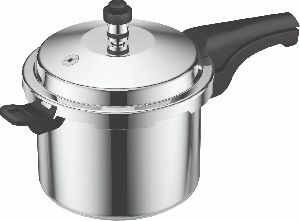 Stainless Steel Outer Lid Pressure Cooker