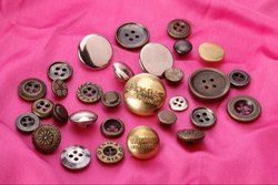 Round Metal Button