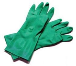 Plain PVC Supported Gloves
