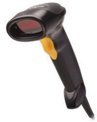 Black Handheld Barcode Scanner