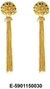 Gold Chain Earring