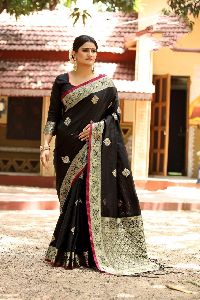 RICH COTTON SILK WITH HEAVY JEQUARED WEAVING SAREE
