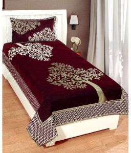 Embroidered Single Bedsheet