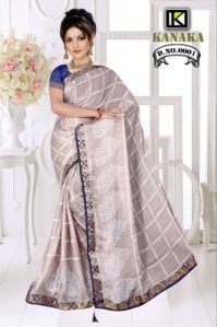 Lace Border Designer Sarees