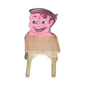 Wooden Chota Bheem Kids Chair