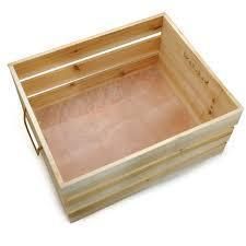 Industrial Wooden Storage Box