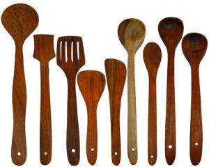 Kitchen Wooden Spatula Set