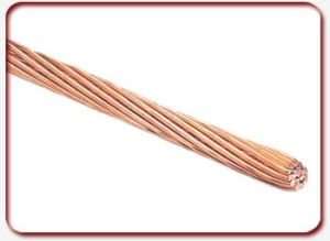 bare copper conductors