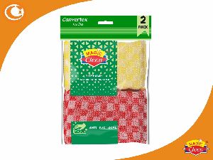 Bamboo Scrub Pads Xtreme- Magic Cleen (Pack of 2)