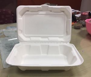 Biodegradable Bagasse Clamshell
