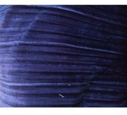 Poly Velvet Pleated Fabric