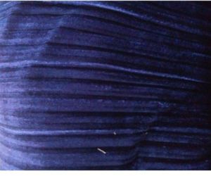 Velvet Pleated Fabric