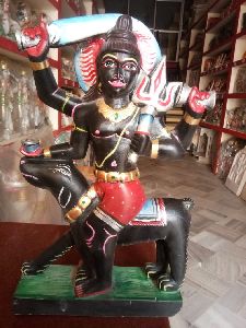 Black Marble Bheru Statue