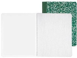 graph paper notebook