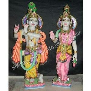 God Radha Krishna Statue