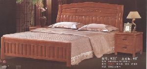 wooden cot