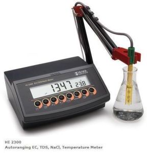 Black Conductivity Meter