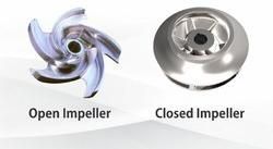 Stainless Steel Open Pumps Impeller