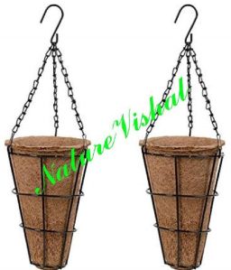 NATURE VISHAL - Coco Liner & Hangers - CONICAL - 5