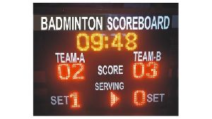 Badminton Scoreboard