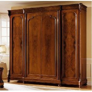 Brown Wooden Wardrobe