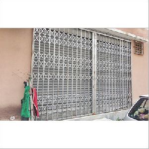 Industrial Collapsible Gate