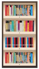 Wooden Bookcase