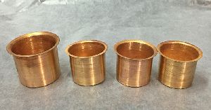 Plain Copper Glass