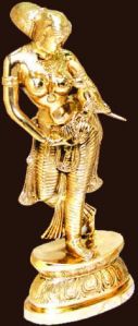 Brass Dancing Statue,