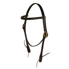 Leather Headstall Fancy Braided