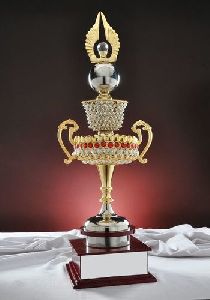 Designer Crystal Trophy