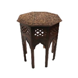 Antique Carved Side Table