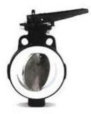 PFA Lined Butterfly Valve