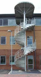 Spiral Iron Staircase
