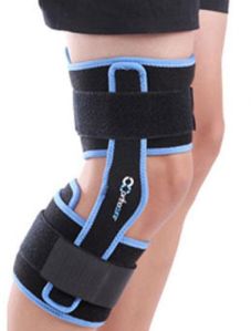 hinged knee brace