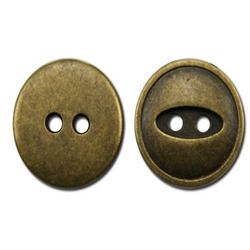 Brown Metal Sewing Buttons