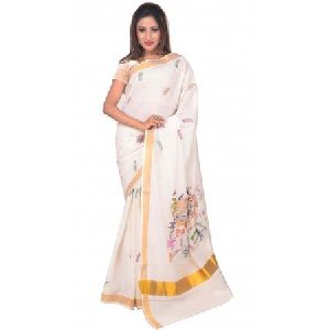 Cotton Party Wear Saree