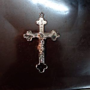 Jesus Christ Cross Engraved Pendant