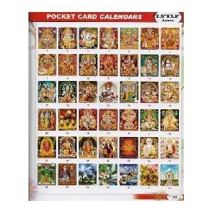 Pocket Card Calendar