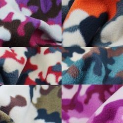 Printed Polar Fleece Fabric