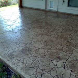 decorative stamped concrete