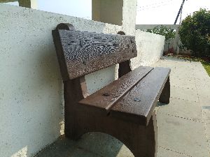 1 x 2 Wooden Texture Bench