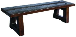 Wooden Texture Stool Bench