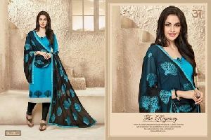 designer silk salwar kameez